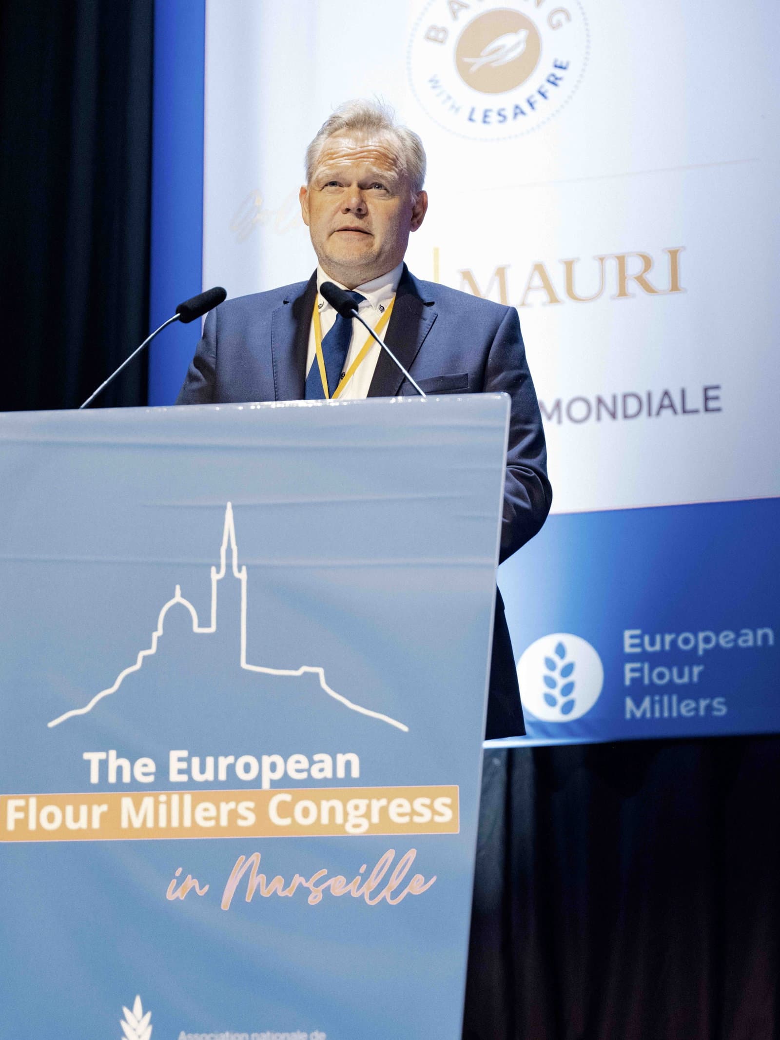 Jan Cordesmeyer auf der Generalversammlung der European Flour Millers