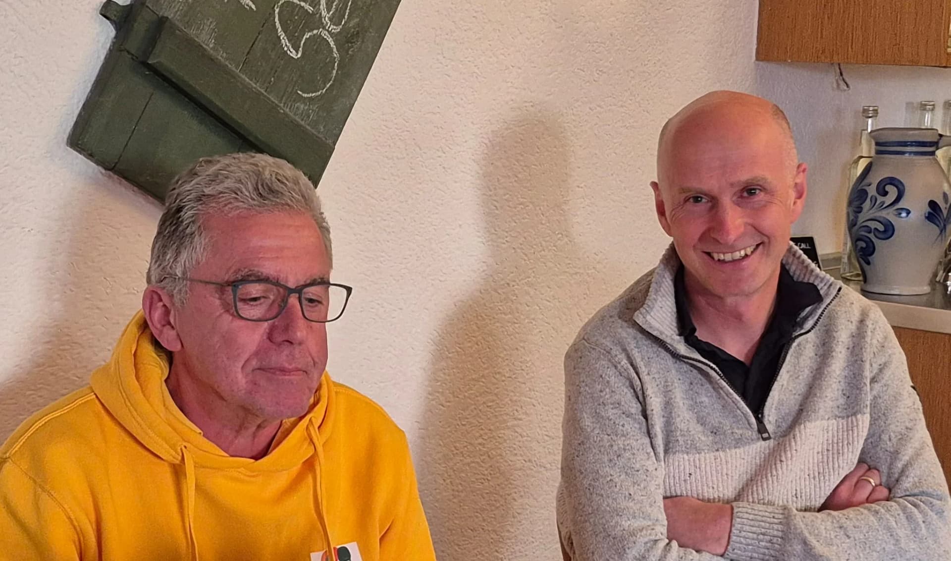 Prof. Dr. Longin zu Gast beim Live-Podcast „Dorfgeflüster".